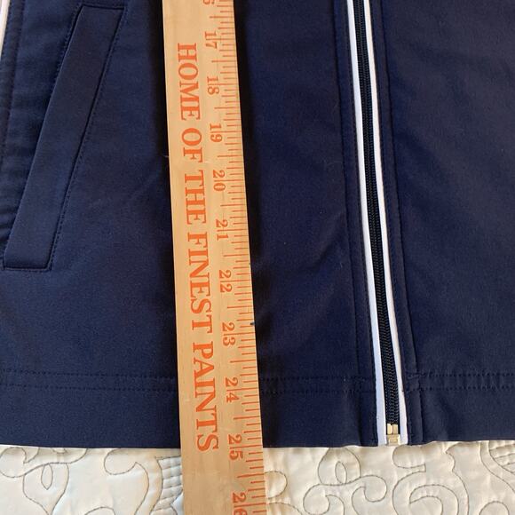 SJB Active Woman's Full Zip Windbreaker Jacket Pockets Blue & Pink Size Large - Picture 13 of 16